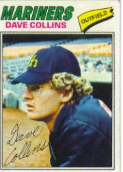 1977 Topps Baseball Cards      431     Dave Collins UER